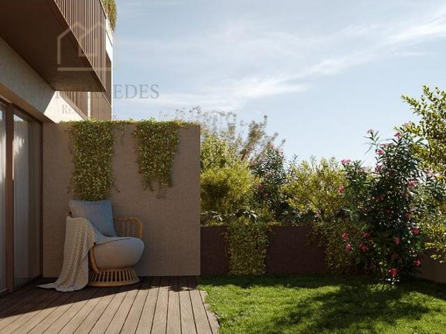 Apartamento T1 Novo com jardim, estacionamento e arrumo para comprar no Granja Living Vila Nova de Gaia Porto