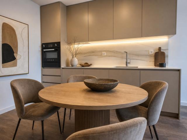 Apartamento T1 Novo para Arrendar em Candal, Vila Nova de Gaia, com Varanda e Vista Rio
