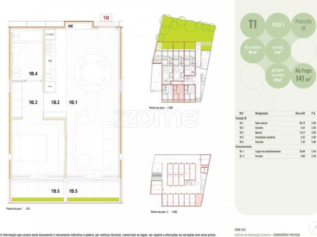 Apartamento T1 NOVO | R. Montes Burgos Porto