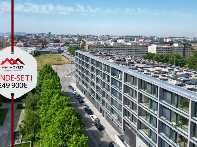 Apartamento T1 Novo | Varanda | Garagem | Zona Asprela
