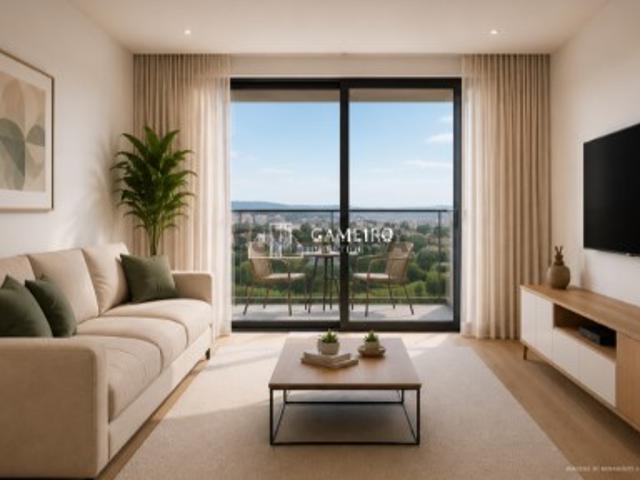 Apartamento T1 Novo | Vista Castelo | Em Construção | Leiria