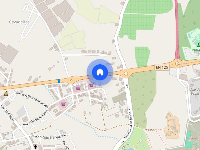 Apartamento T1 para alugar em Castro Marim