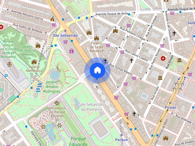 Apartamento T1 para alugar em Lisboa