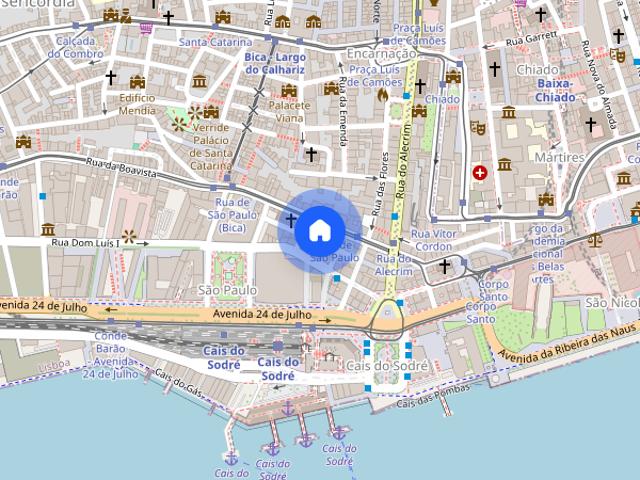 Apartamento T1 para alugar em Lisboa