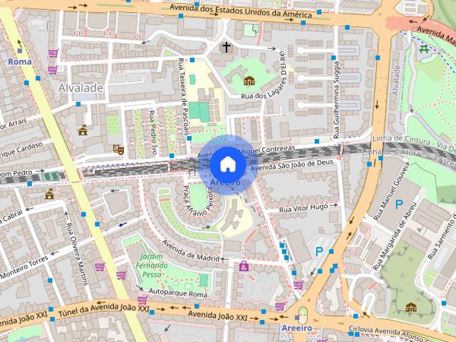 Apartamento T1 para alugar em Lisboa