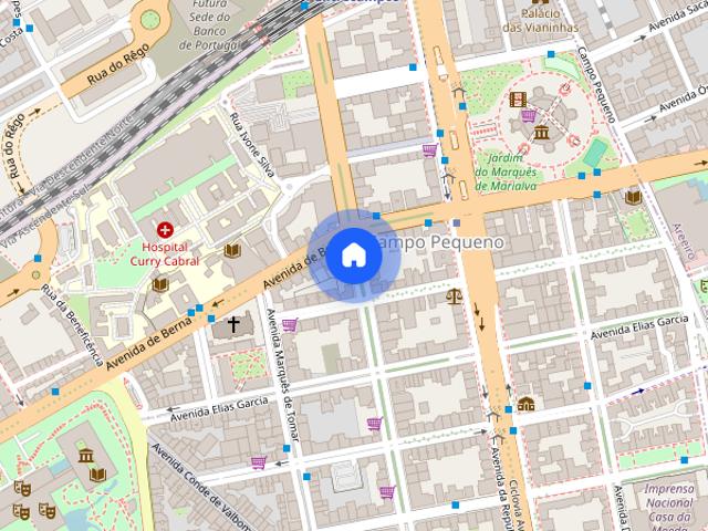 Apartamento T1 para alugar em Lisboa