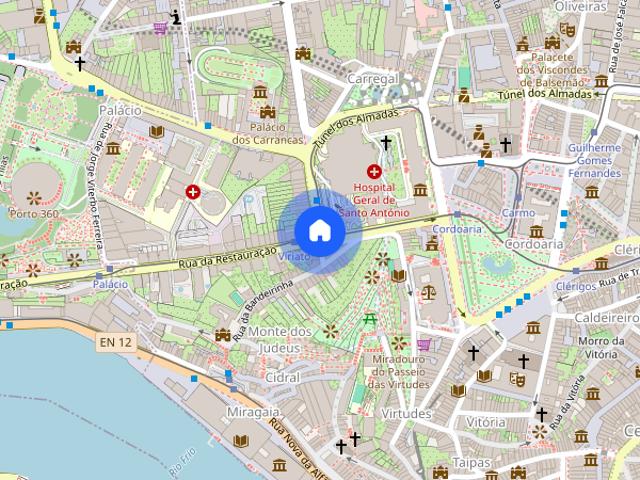 Apartamento T1 para alugar no Porto
