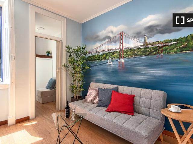 Apartamento T1 para arrendamento na Graça, Lisboa