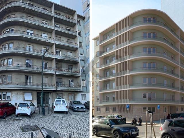 Apartamento T1 para Remodelar nas Amoreiras, Lisboa 60m² Campolide