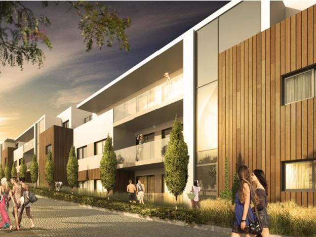 Apartamento T1 para venda em Condomínio Fechado com Piscina, na Nazaré