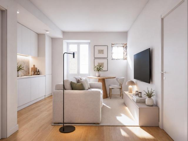 Apartamento T1 Renovado no Centro Histórico de Setúbal a 400m do Rio