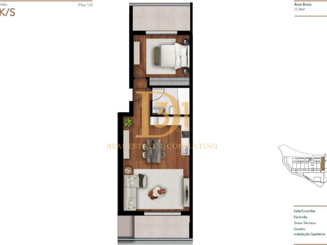 Apartamento T1, Santa Luzia, Funchal | BPI Expresso Imobiliário
