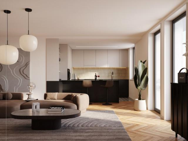 Apartamento T2+1 com varanda, terraço, 2 lugares garagem e arrumos em Cedofeita