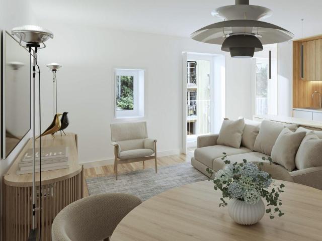 Apartamento T2, varanda, a minutos da Avenida da Liberdade 73m² Santo António