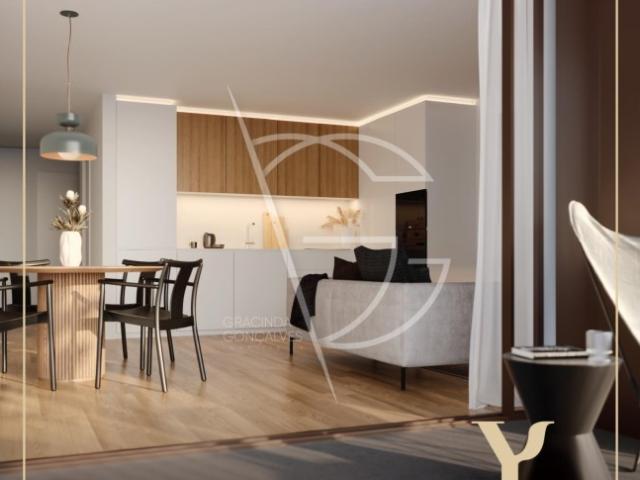 Apartamento T2 penúltimo andar Yard Jardins Arrábida