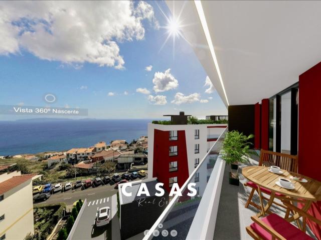 Apartamento T2 C/ Terraço De 118,90 m² No Garajau 250m² Caniço