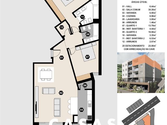 Apartamento T2, Câmara de Lobos, Câmara de Lobos | BPI Expresso Imobiliário