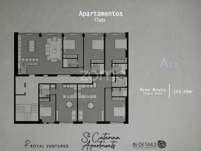 Apartamento T2, Cedofeita, Santo Ildefonso, Sé, Miragaia, São Nicolau e Vitória, Porto | BPI Expresso Imobiliário