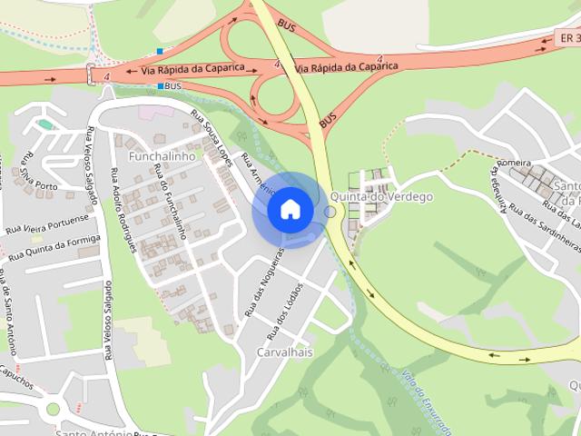 Apartamento T2 com 2 quartos casa inteira em Almada