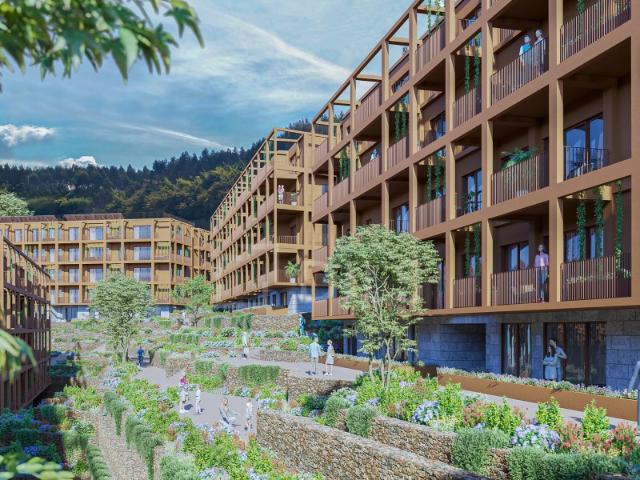 Apartamento T2 com área exterior, junto ao Rio Douro