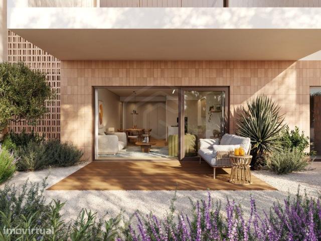Apartamento T2 com jardim privativo e conceito de Smart Home em Emp.