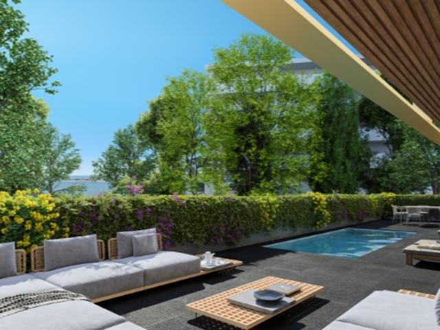 Apartamento T2, com terraço e piscina privativa, localizado junto à Marina, nas margens do Rio Douro