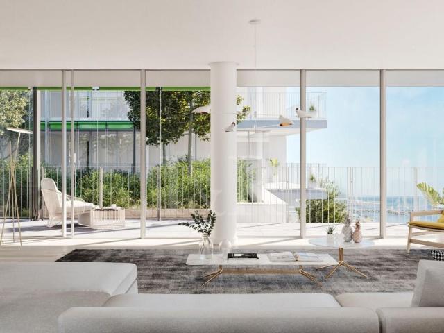 Apartamento T2 com terraço e vista rio, no Prata Riverside V. 93m² Santa maria dos olivais