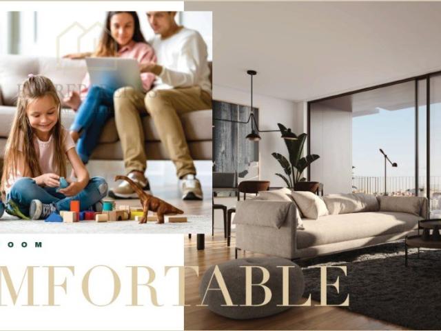 Apartamento T2 com varanda The Yard Next Excelente inves. 84m² São Pedro Da Afurada
