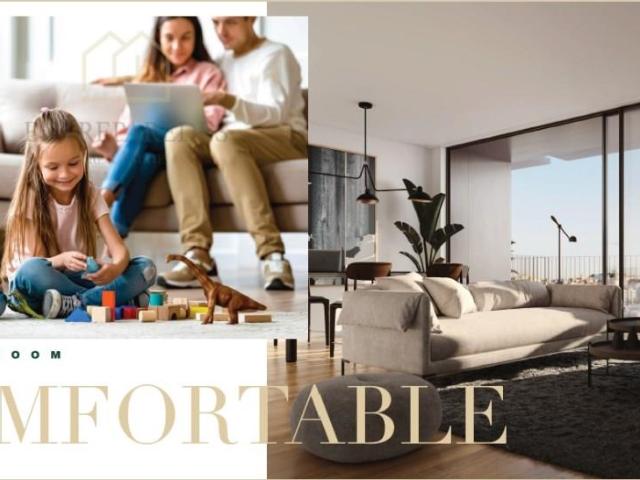 Apartamento T2 com varanda The Yard Next Excelente inves. 84m² São pedro da afurada