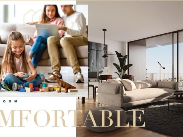 Apartamento T2 com varanda THE YARD NEXT Excelente investimento Jardins da Arrábida para comprar em Vila Nova de Gaia Porto