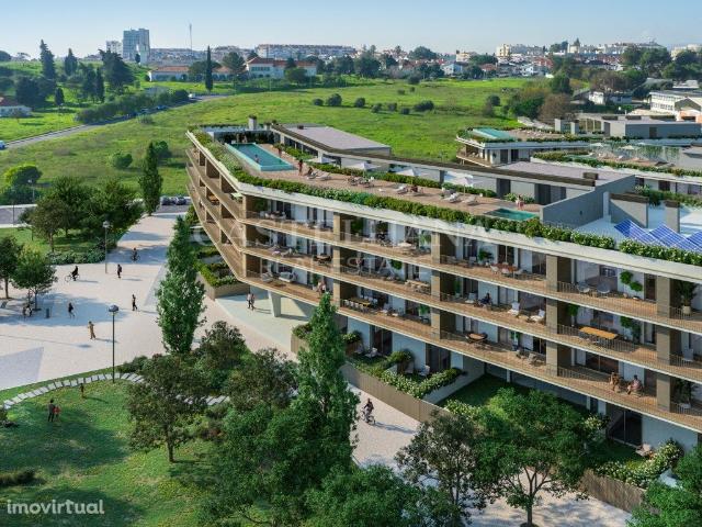 Apartamento T2 com varanda em novo empreendimento em Miraflores