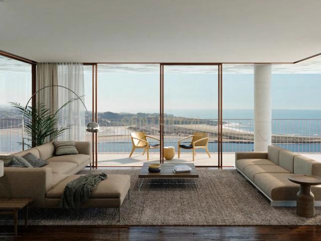 Apartamento T2 com Vista Panorâmica na Miramar Tower Foz
