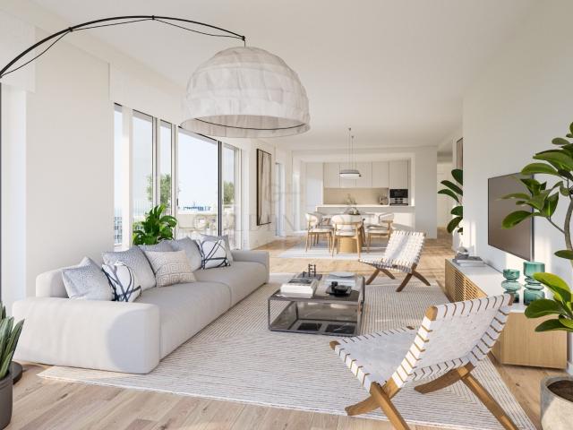 Apartamento T2 de Luxo em Gaia | Open Space & Varanda Gourme. 108m² Canidelo