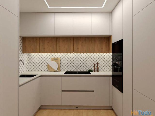 APARTAMENTO T2 Duplex com terraço, como novo, Situado no Bairro Novo, junto à praia | 26084061981