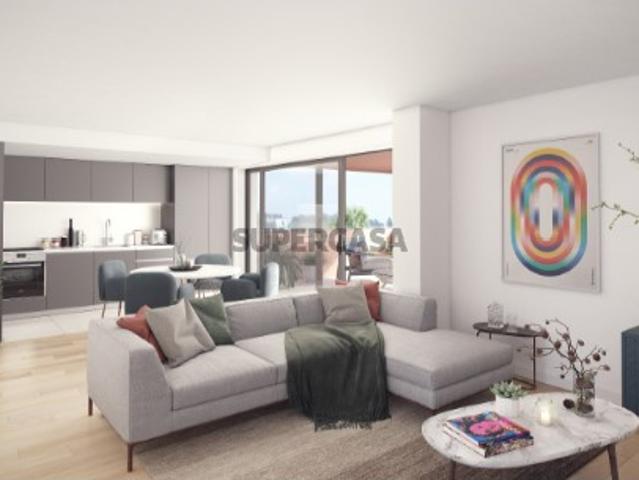 Apartamento T2 Duplex com terraço e 2 varandas, Prelada
