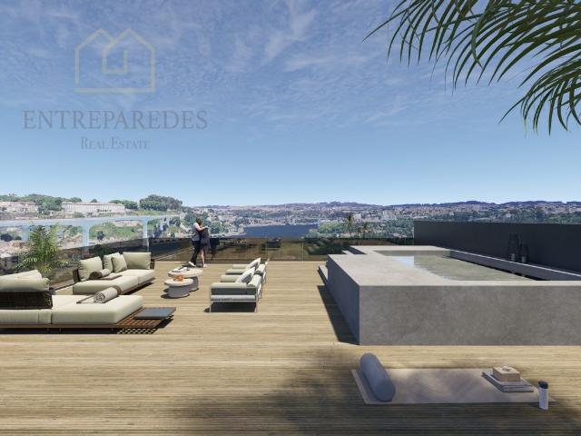 Apartamento T2 Duplex Novo Condominio Fechado Lurion Reside. 95m² Oliveira Do Douro