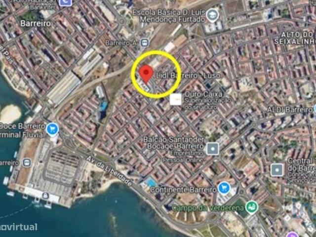 Apartamento T2 em Alto do Seixalinho, Santo Andr e Verderena de 65,00