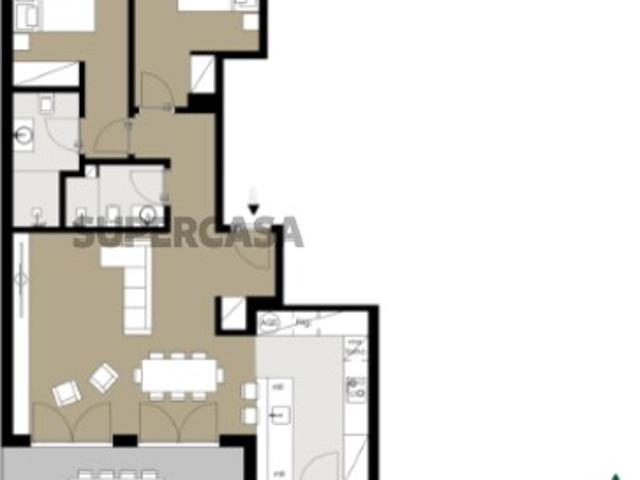 Apartamento T2 em Alto do Seixalinho, Santo André e Verderena