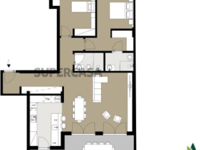 Apartamento T2 em Alto do Seixalinho, Santo André e Verderena