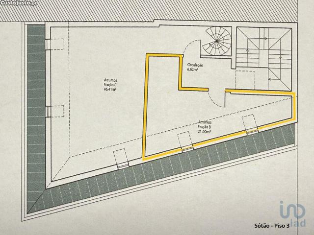 Apartamento T2 em Amora de 77,00 m²