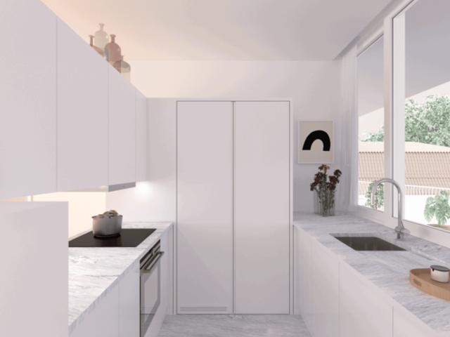 Apartamento T2 em construção