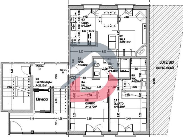 Apartamento T2 Em Construção, Castelo Branco