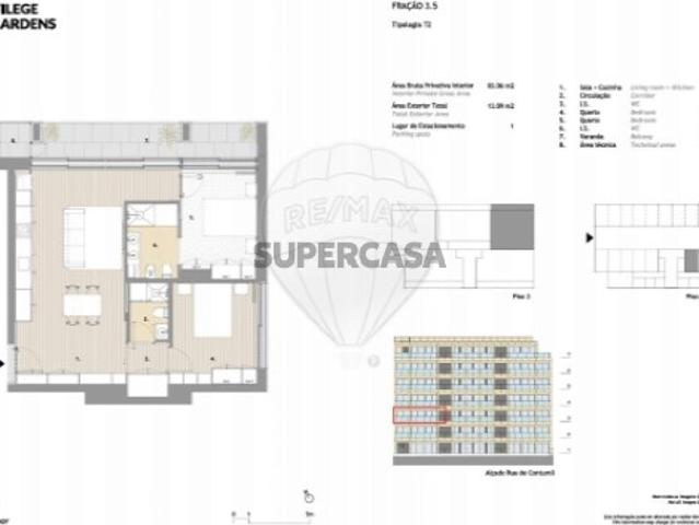 Apartamento T2 em Paranhos