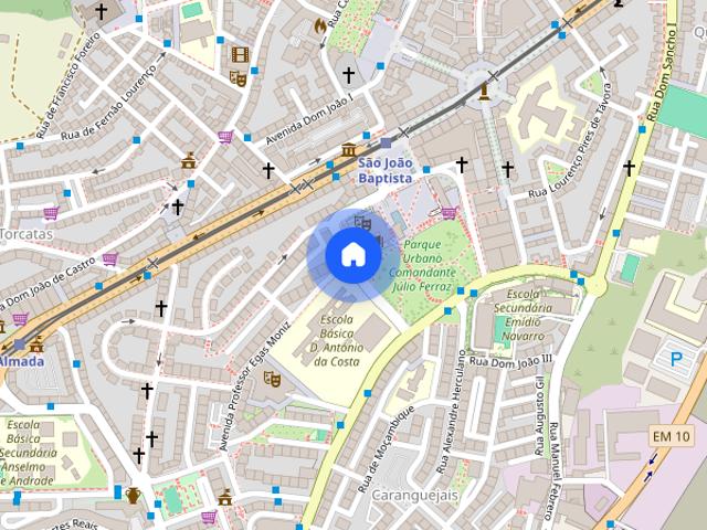 Apartamento T2 em Setúbal