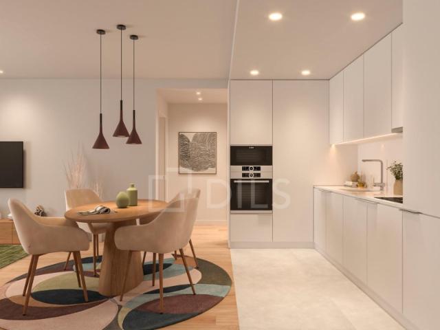 Apartamento T2 inserido no novo empreendimento na Alameda das Antas