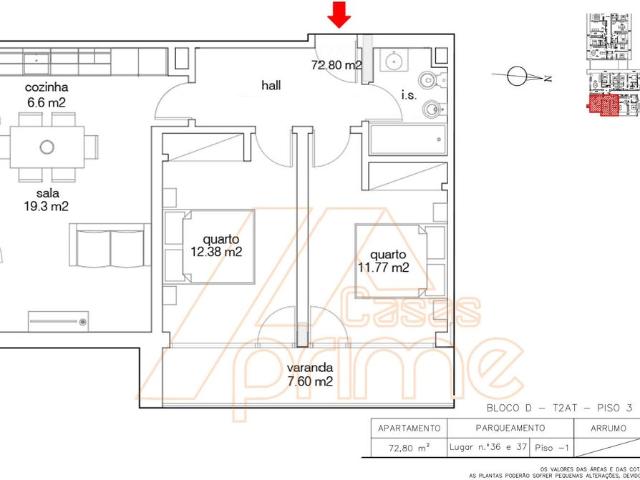 Apartamento T2 Marginal Figueira da Foz