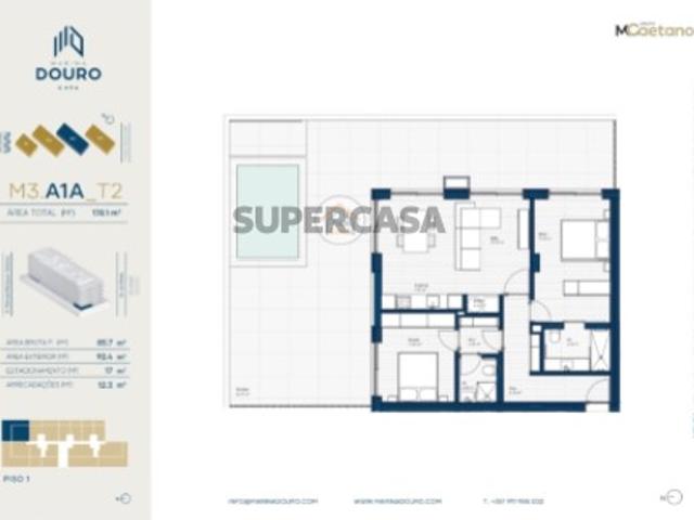 Apartamento T2 Marina Douro Vila Nova de Gaia