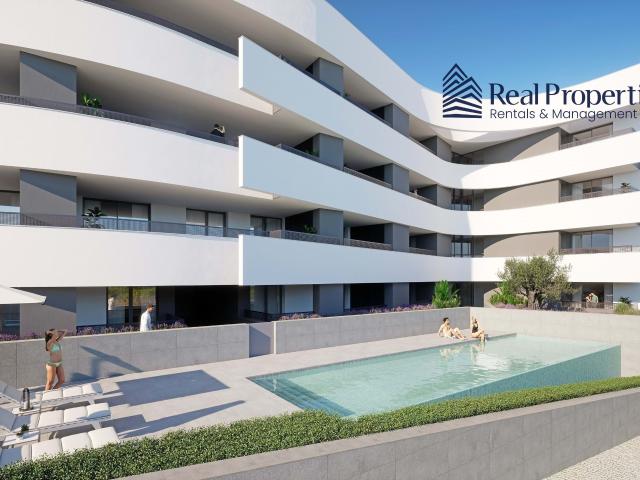 Apartamento T2 no The Leaf, em Praia de porto Mós, Lagos