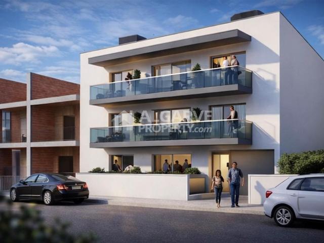 Apartamento T2 Novo no 1.º Piso em Quarteira com Varanda e L. 86m² Quarteira