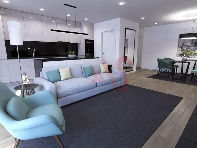 Apartamento T2 novo com terraço no centro de Vizela 87m² Caldas de Vizela São Miguel e São João e Infias
